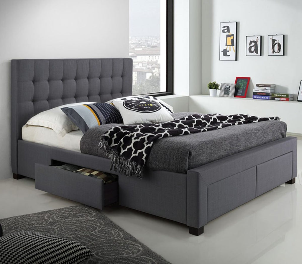 Contemporary Storage Platform Bed Frame (T-2152)