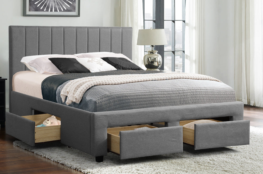 Premium Storage Platform Bed – 4-Drawer Design (T-2157)
