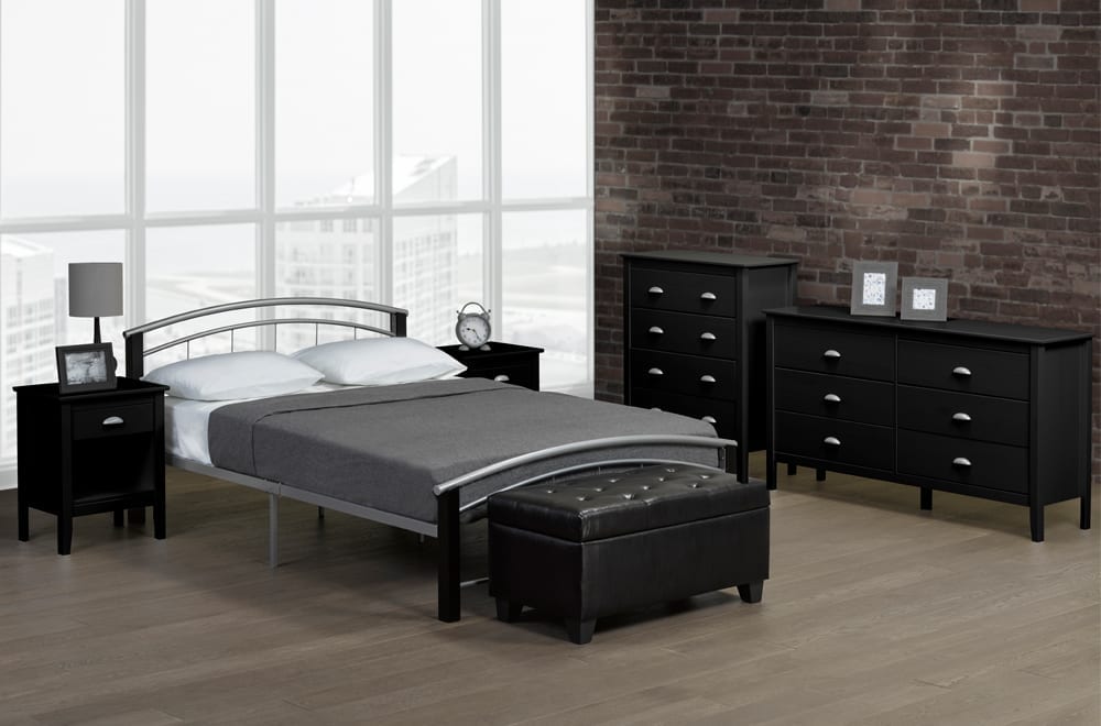 Prism Modern Steel Bed T-2330