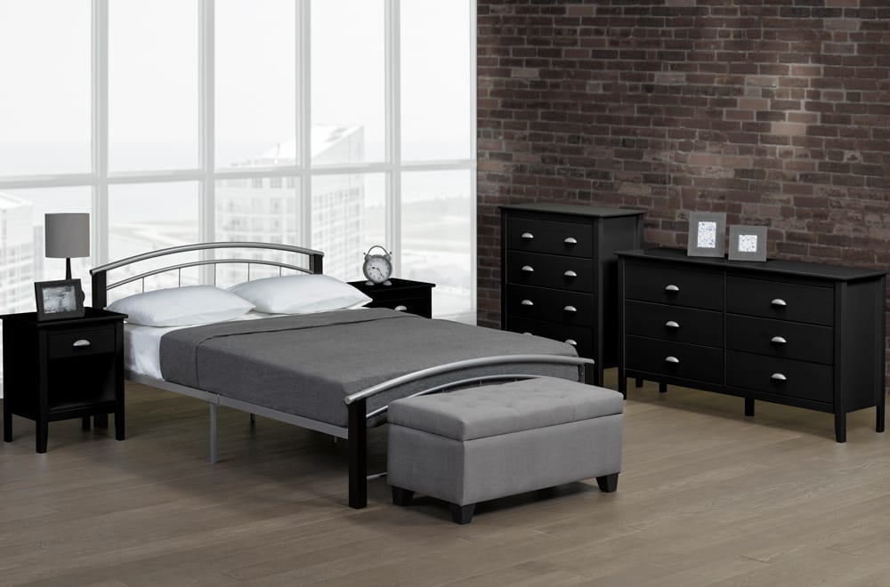 Prism Modern Steel Bed T-2330