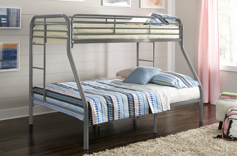 Durable Twin-Over-Twin Bunk Bed T-2820