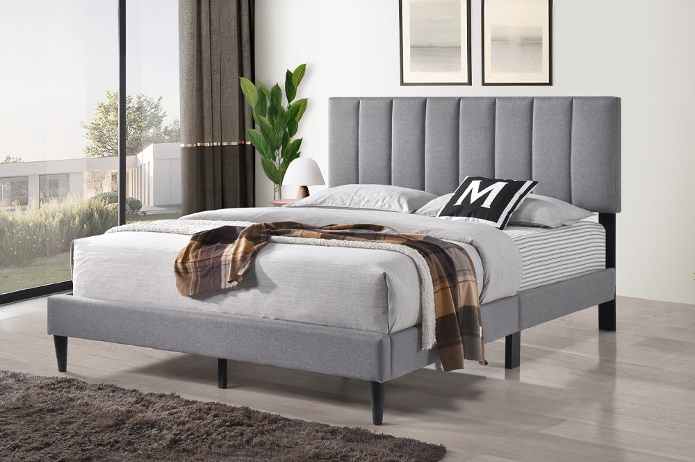 The Tufted Retreat: Premium Adjustable Platform Bed (T-2107)