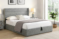 Stylish Utility: Modern Bed with Secret Storage (T-2160)
